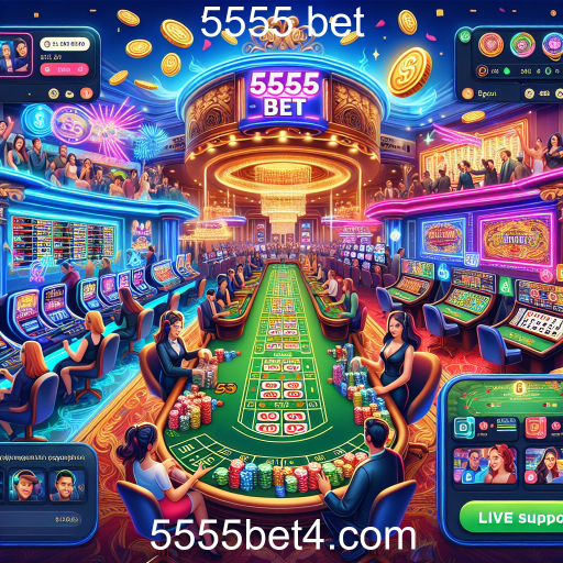 A Importância do Suporte Ao Vivo em Jogos Online: Um Olhar sobre a 5555 Bet